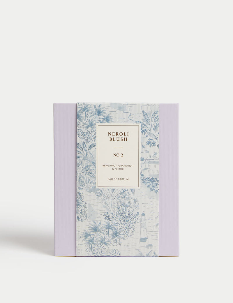 No.2 Neroli Blush Eau de Parfum Set 48ml and 9ml, imported from the UK