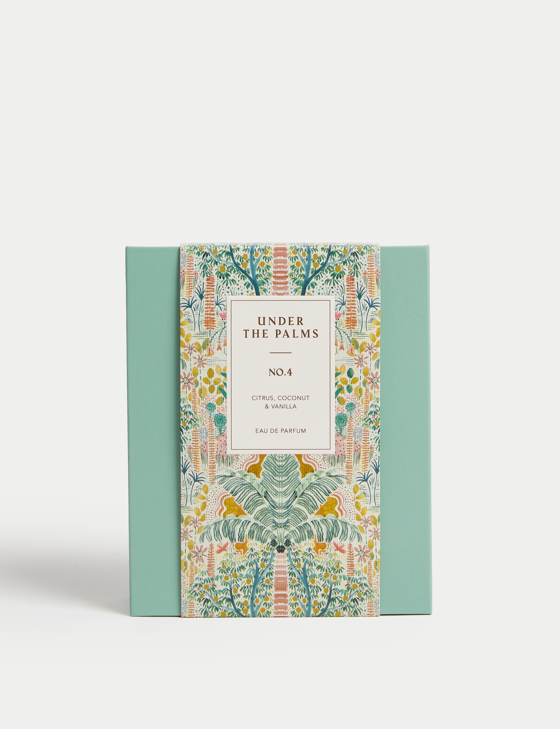Under the Palms perfume set with 48ml and 9ml bottles, imported from the UK