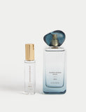 No.6 Sandalwood Haze eau de parfum set with 48ml and 9ml bottles, imported from the UK