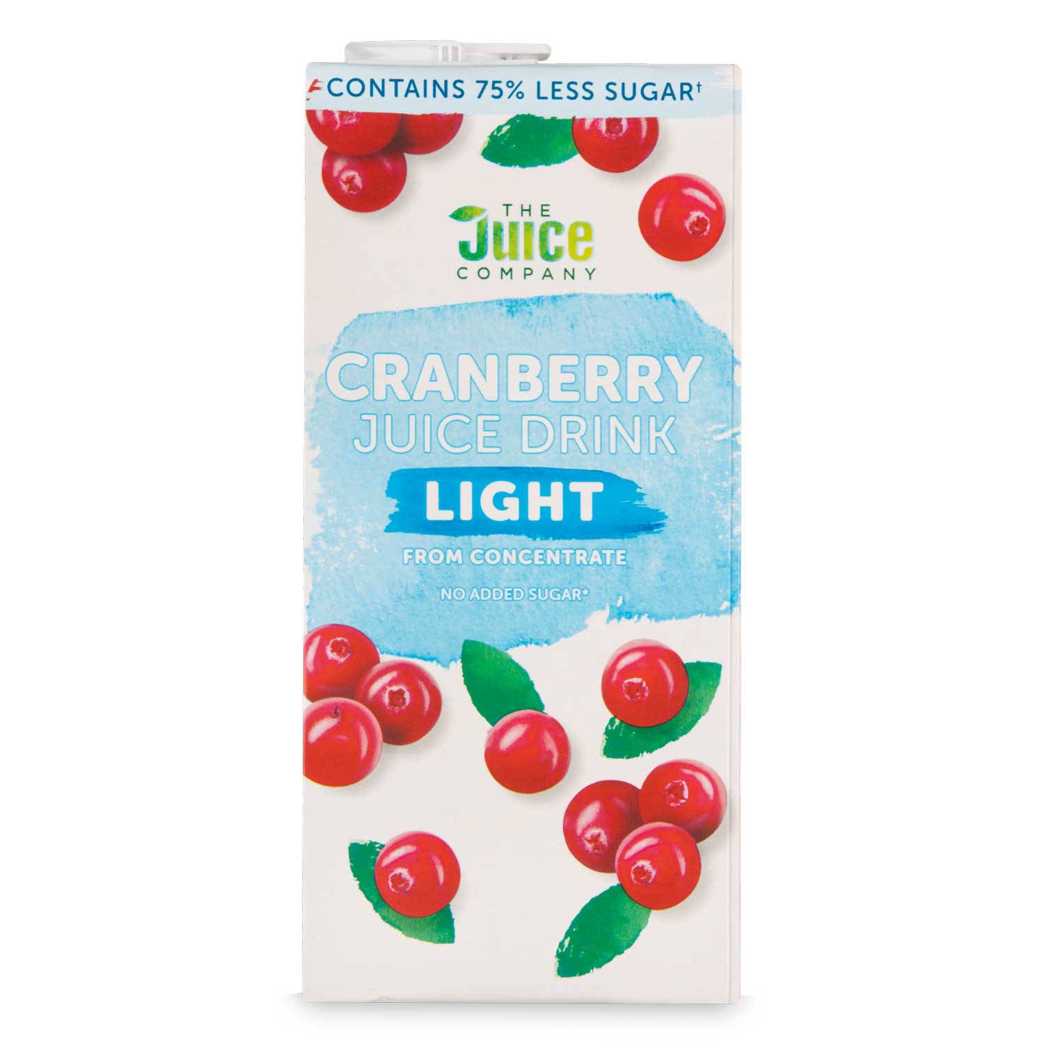 Cranberry juice drink no added sugar, imported from the UK
