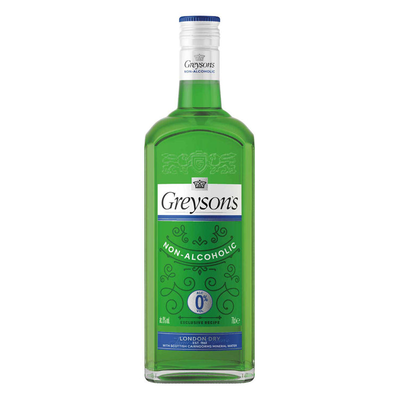 Non-Alcoholic London Dry Gin spirit alternative - British product