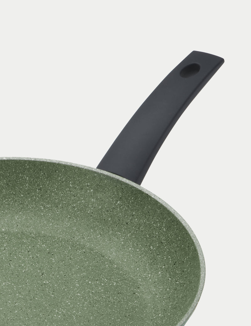 Non-stick frying pan set 20cm and 24cm, imported from the UK