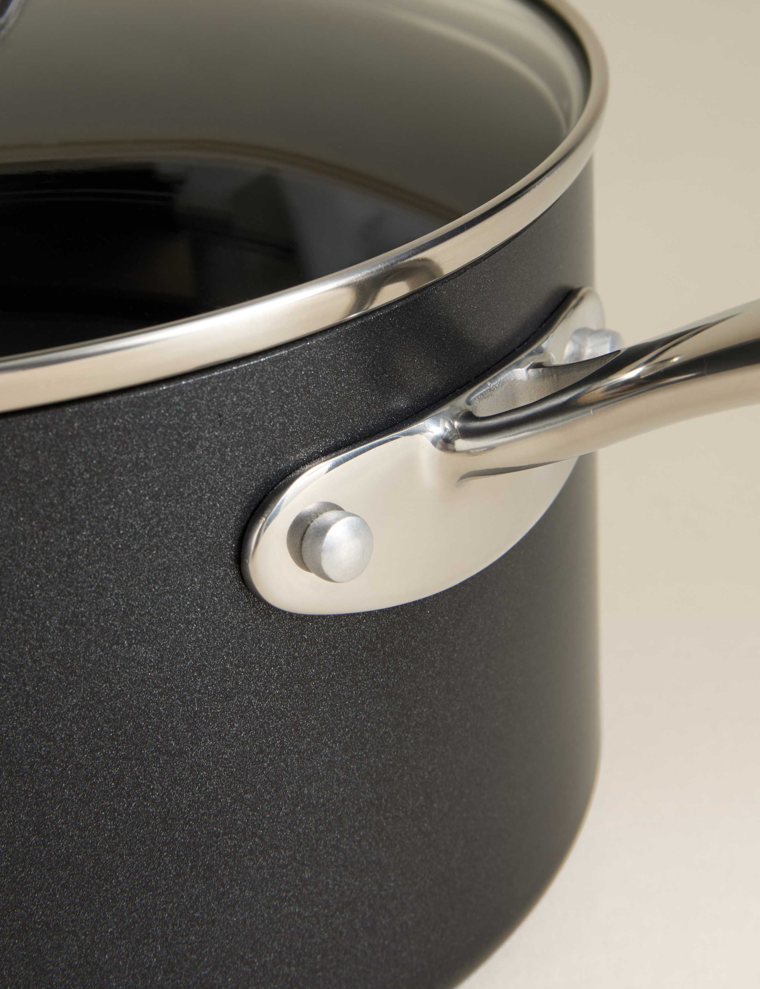 Non-Stick Pro 20cm non-stick saucepan, imported from the UK