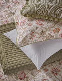 Bedeck Nora paisley frill rectangle cushion 30x70cm (British brand)