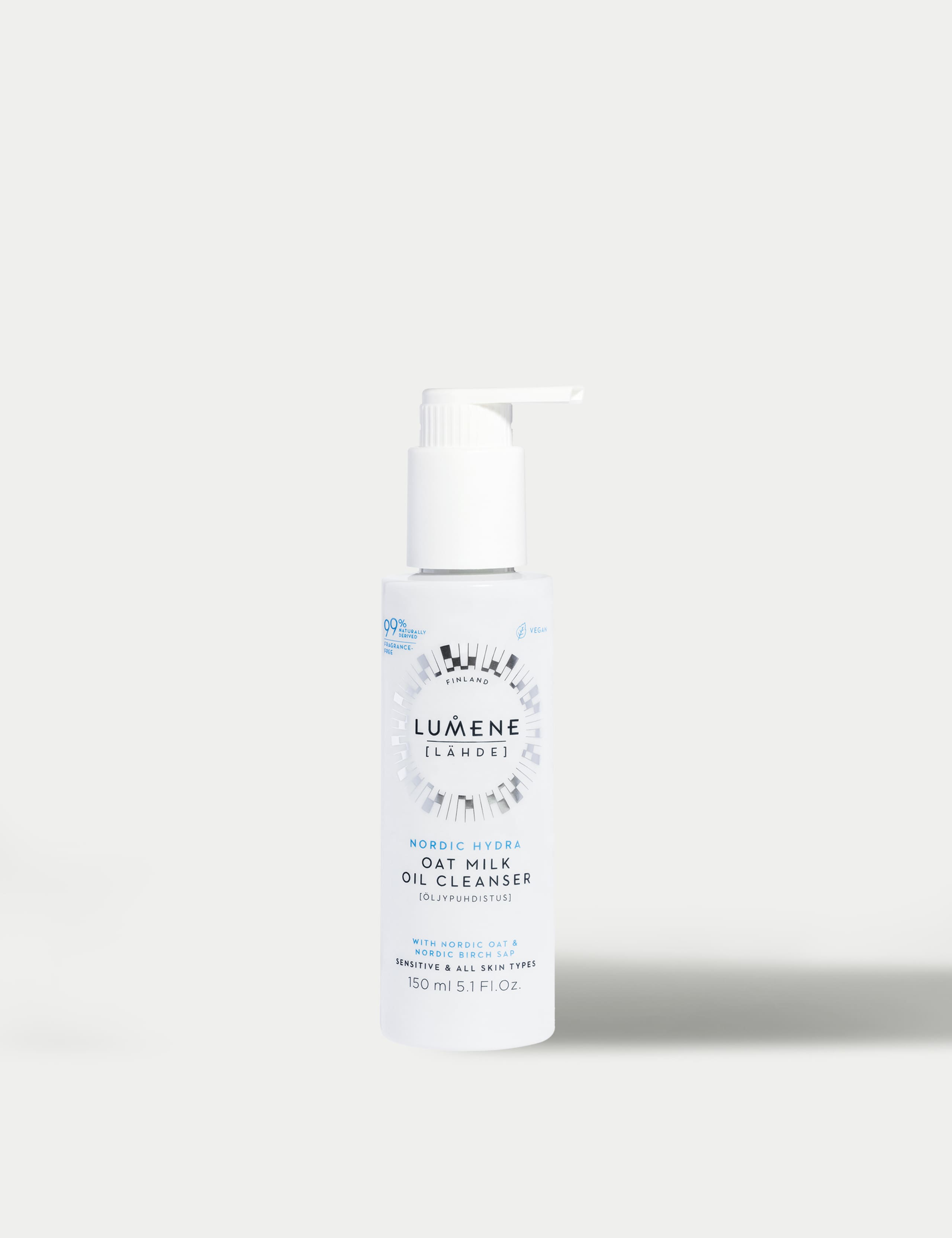 Lumene oat milk oil cleanser 150ml, imported from the UK
