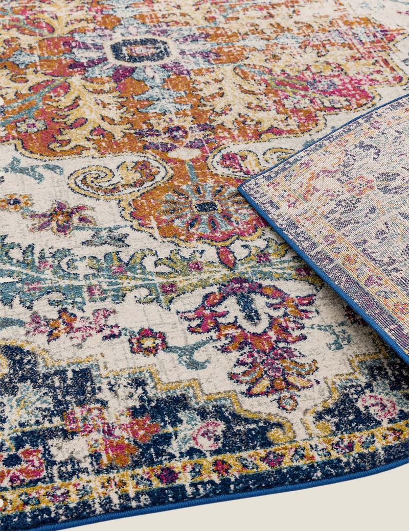 Asiatic Nova antique woven rug with medallion motif (British brand)