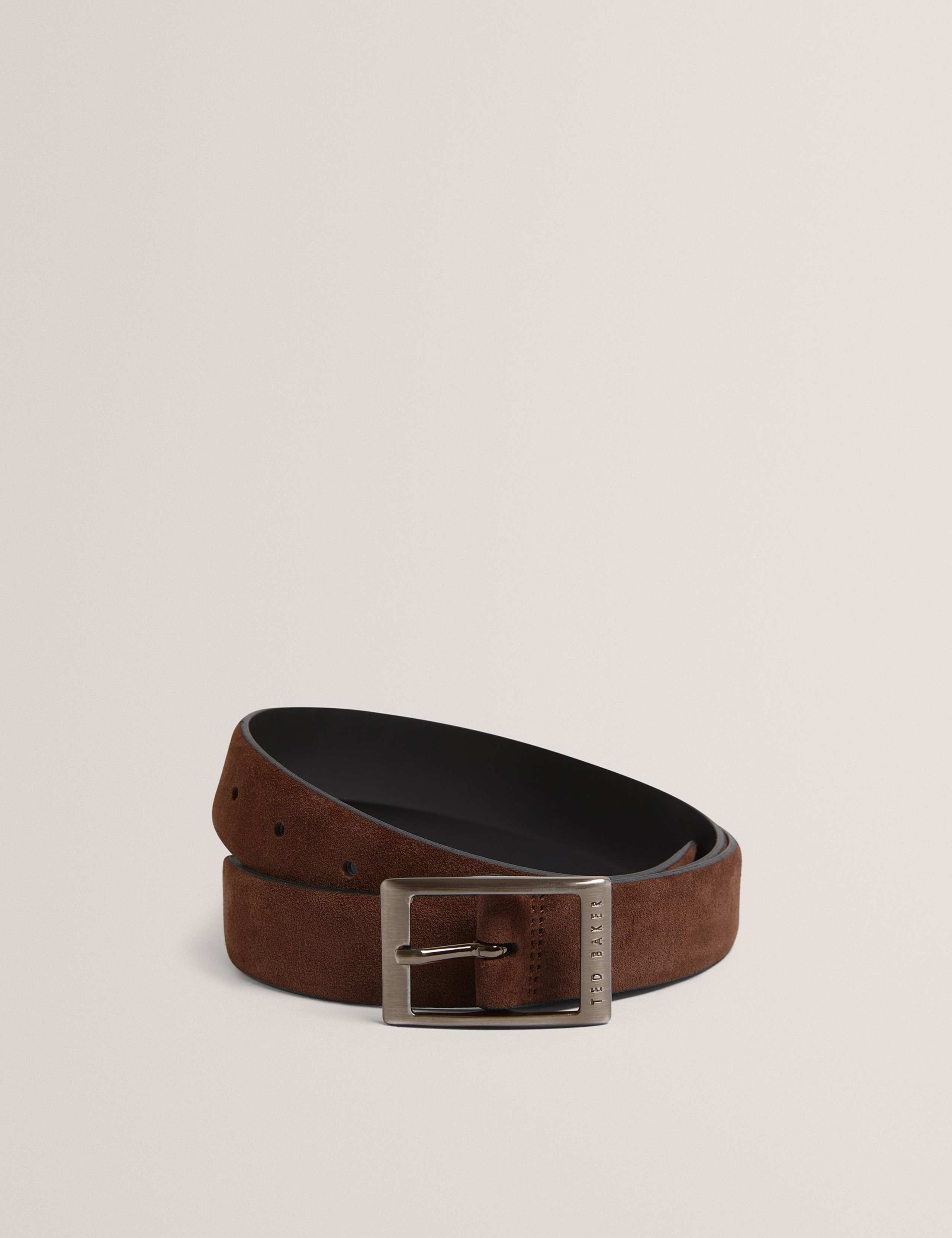 Ted Baker nubuck leather belt, UK version