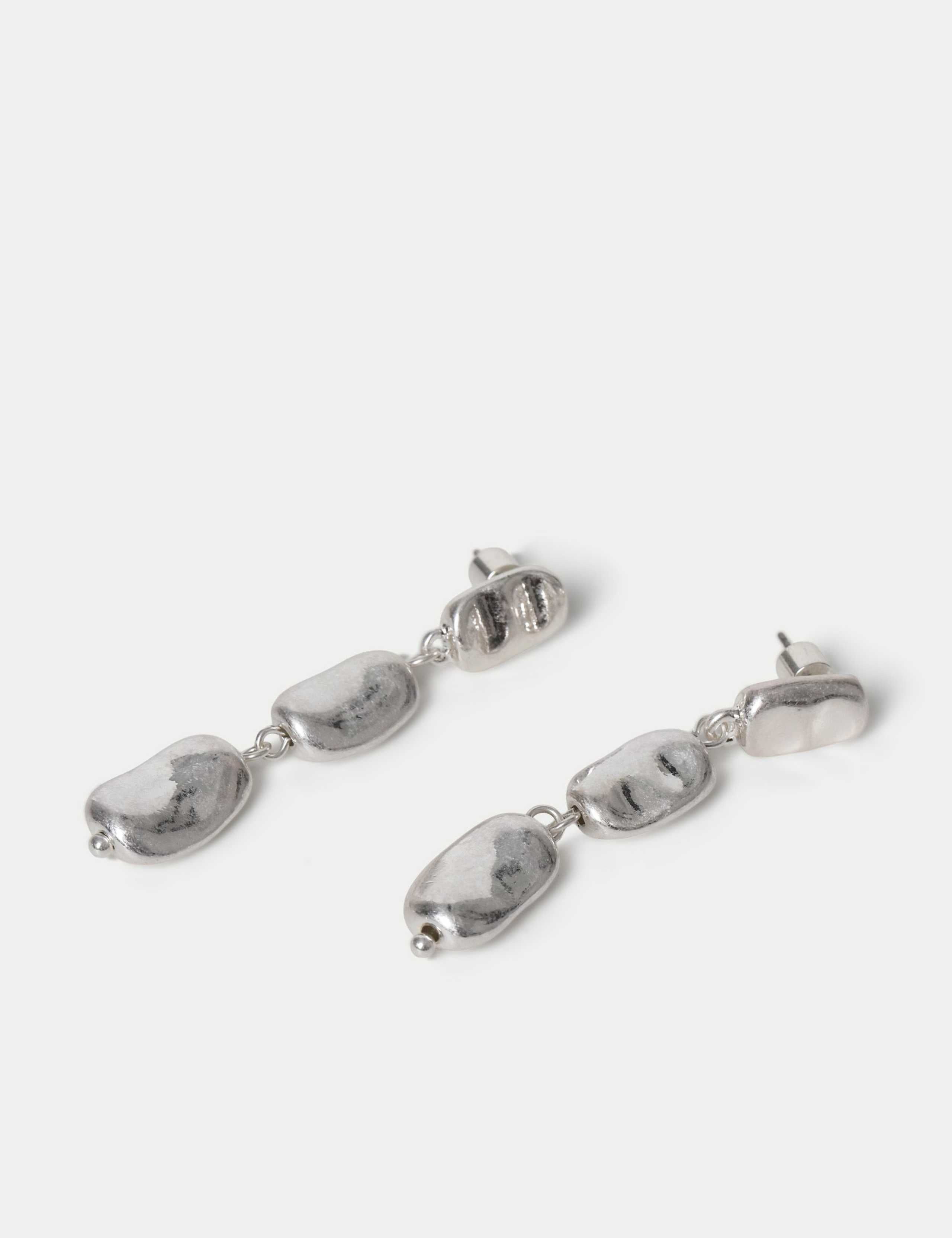 M&S nugget drop earrings 60mm, UK version
