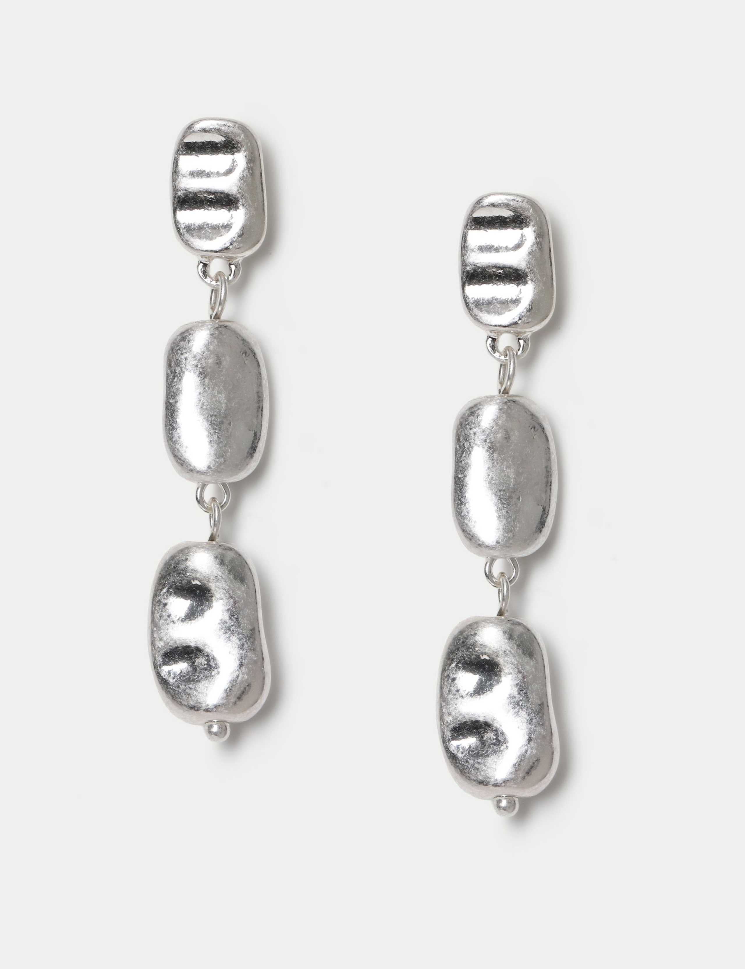 M&S nugget drop earrings 60mm, UK version