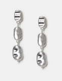 M&S nugget drop earrings 60mm, UK version