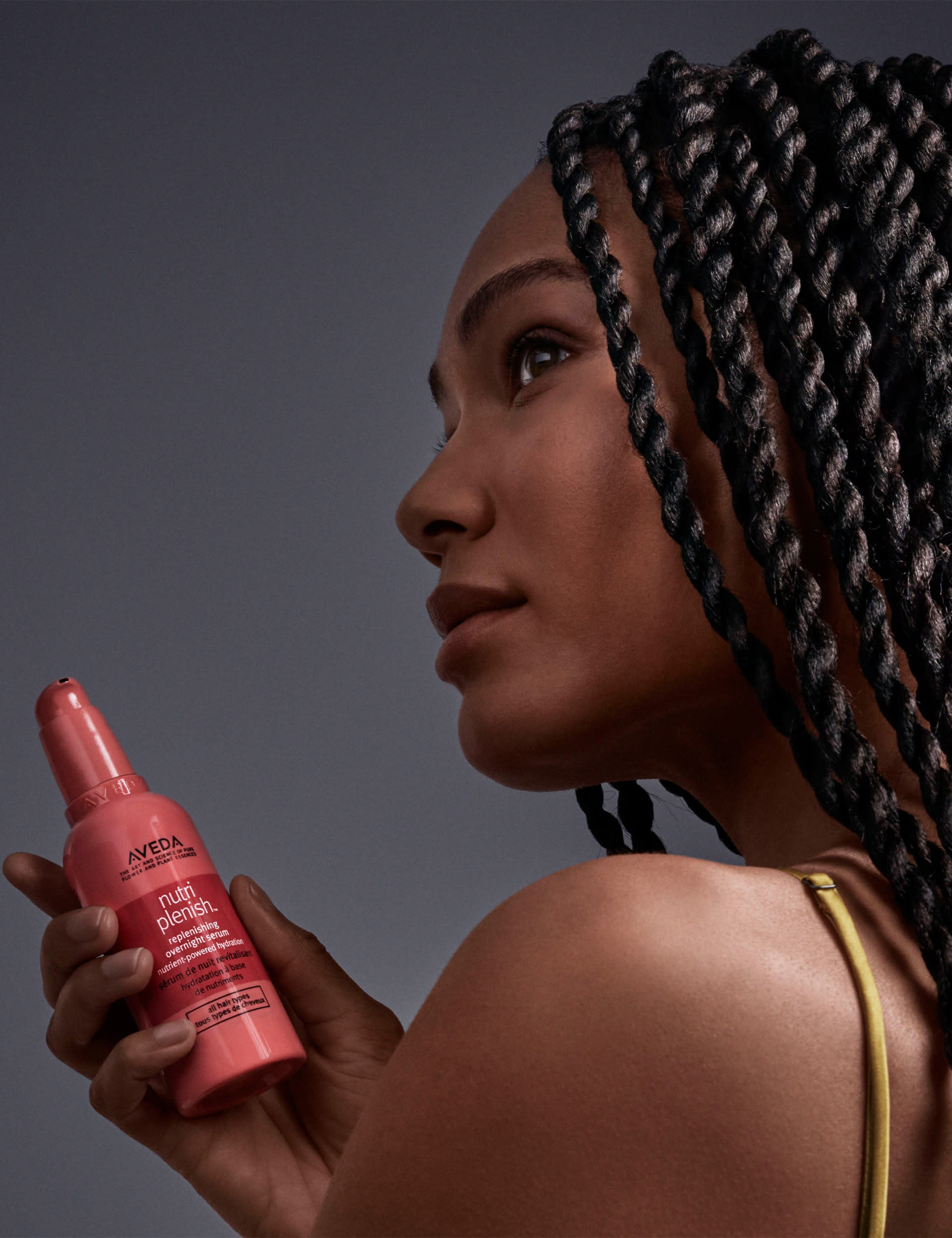 Replenishing overnight hair serum 100ml, imported from the UK