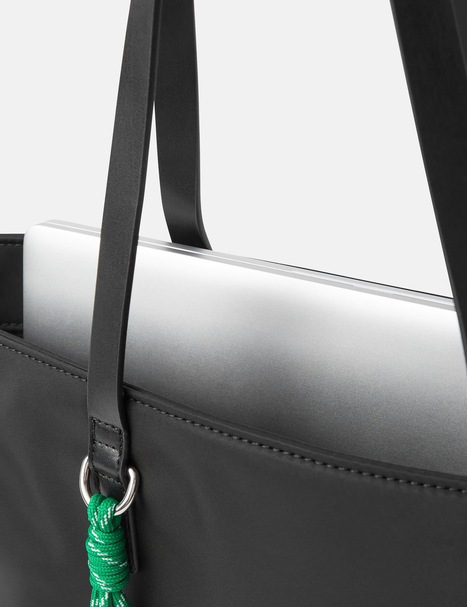 Accessorize nylon zip detail tote bag (British brand)