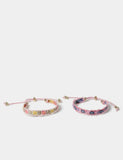 M&S hair accessories beaded edge wristwear 2 pack (British brand)