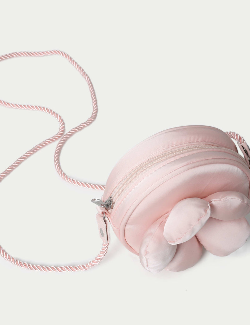 Occasion pink satin flower bag 350mm - British product