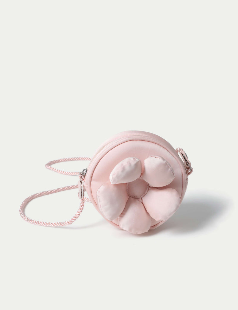 Occasion pink satin flower bag 350mm - British product