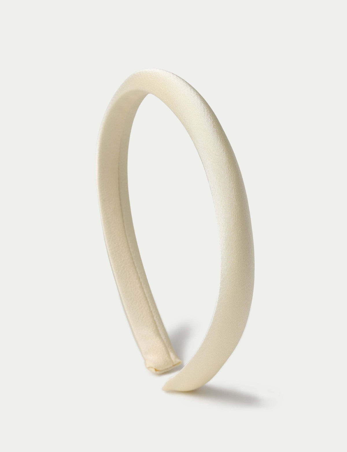 Occasion yellow satin aliceband, UK version