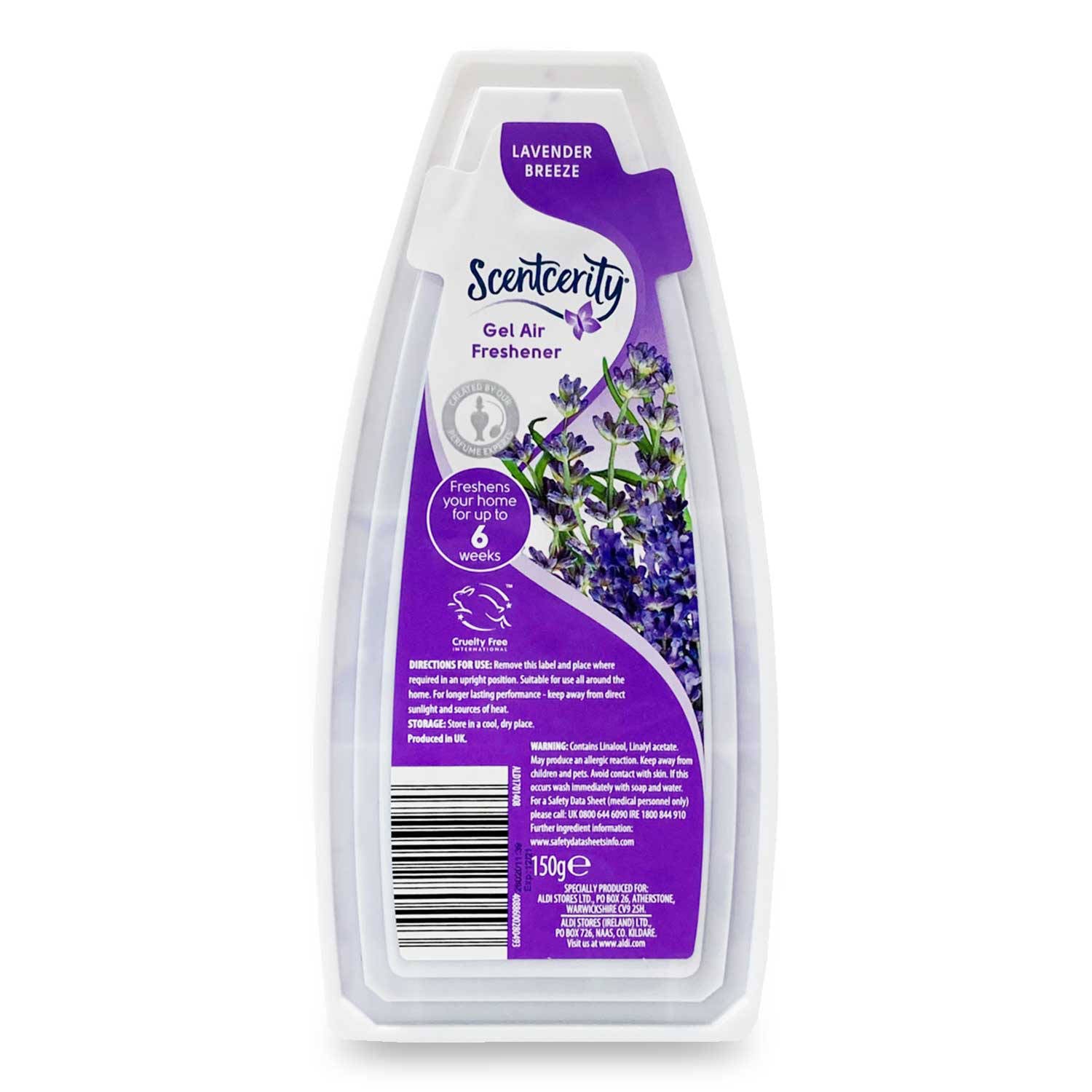 Odour neutraliser with milk, free from peanuts - British product