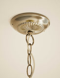 Ombre Glass flower pendant light antique look, UK version