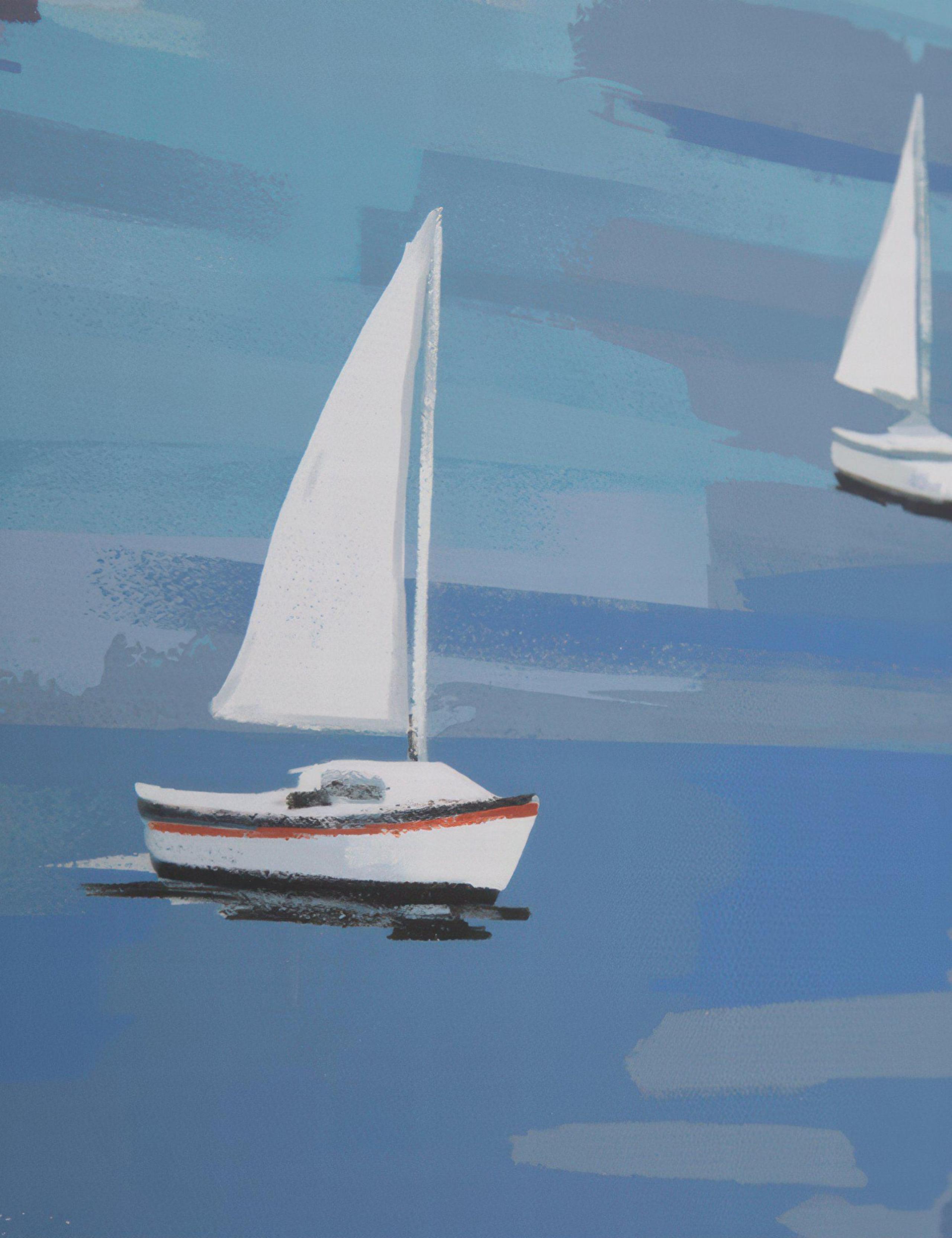 Gallery Direct On the Breeze square framed canvas 81 cm (British brand)