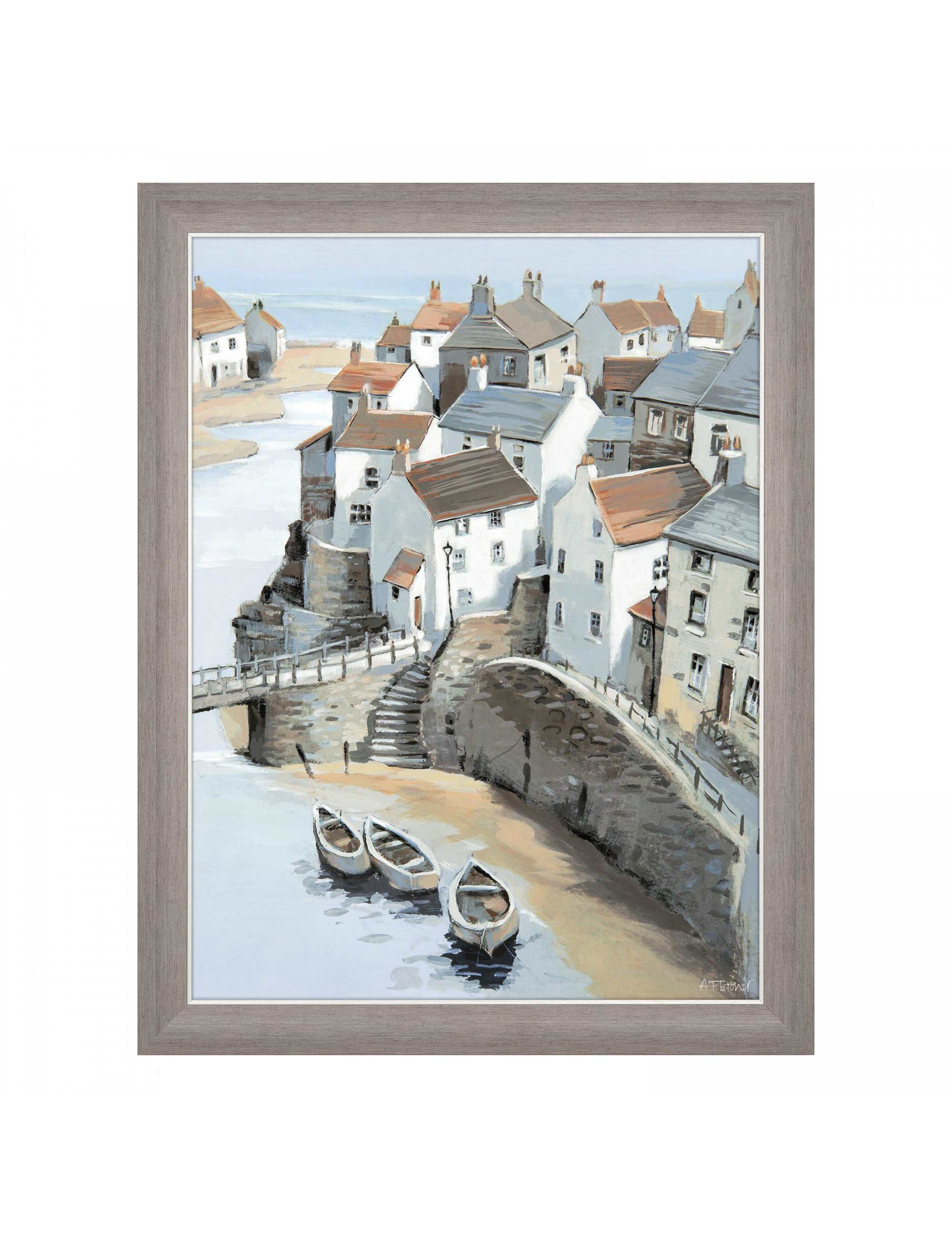 Gallery Direct On the Headland framed canvas (British brand)