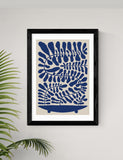 East End Prints framed botanical art print, UK version