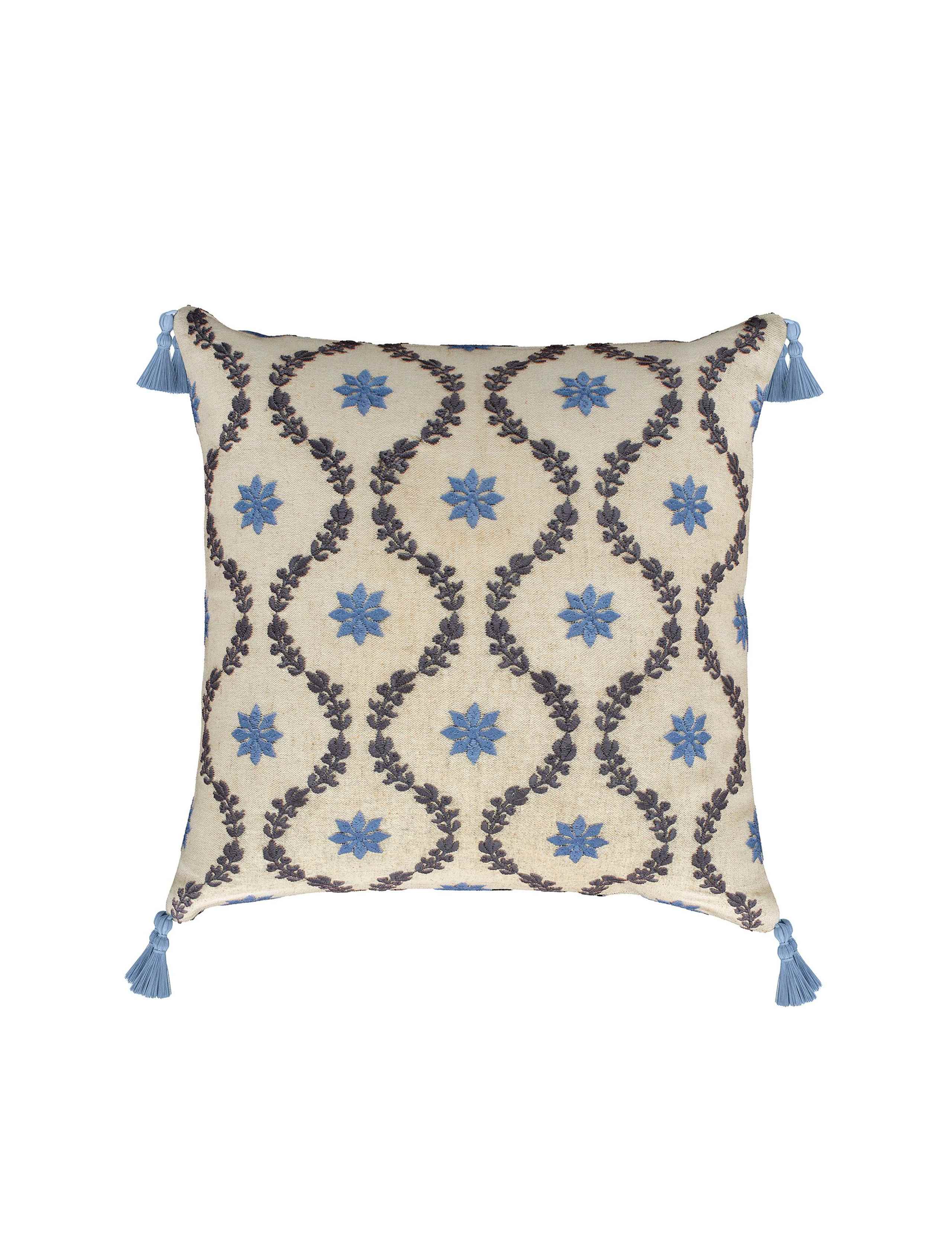 V&A Onslow Trellis scatter cushion 45cm (British brand)