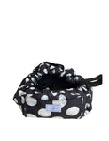 The Flat Lay Co. open flat makeup bag with double spots design, 52cm diameter, imported from the UK
