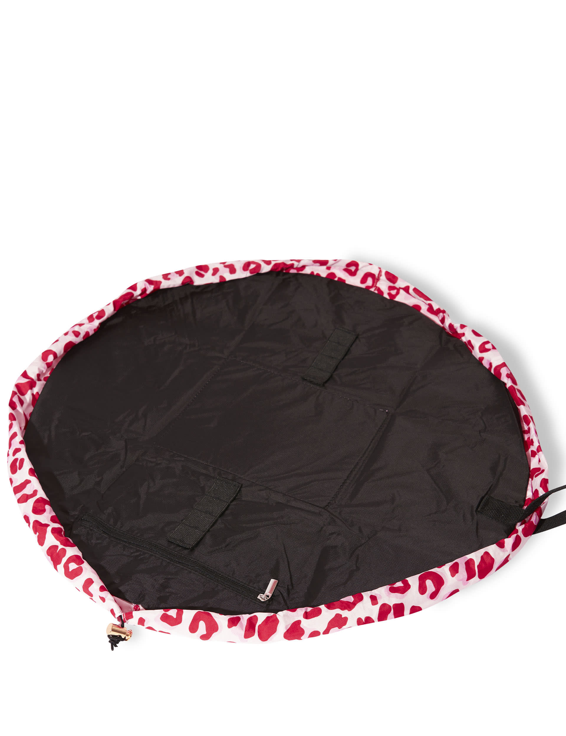 The Flat Lay Co. makeup bag Pink Leopard 52cm, imported from the UK