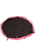 The Flat Lay Co. makeup bag Pink Leopard 52cm, imported from the UK