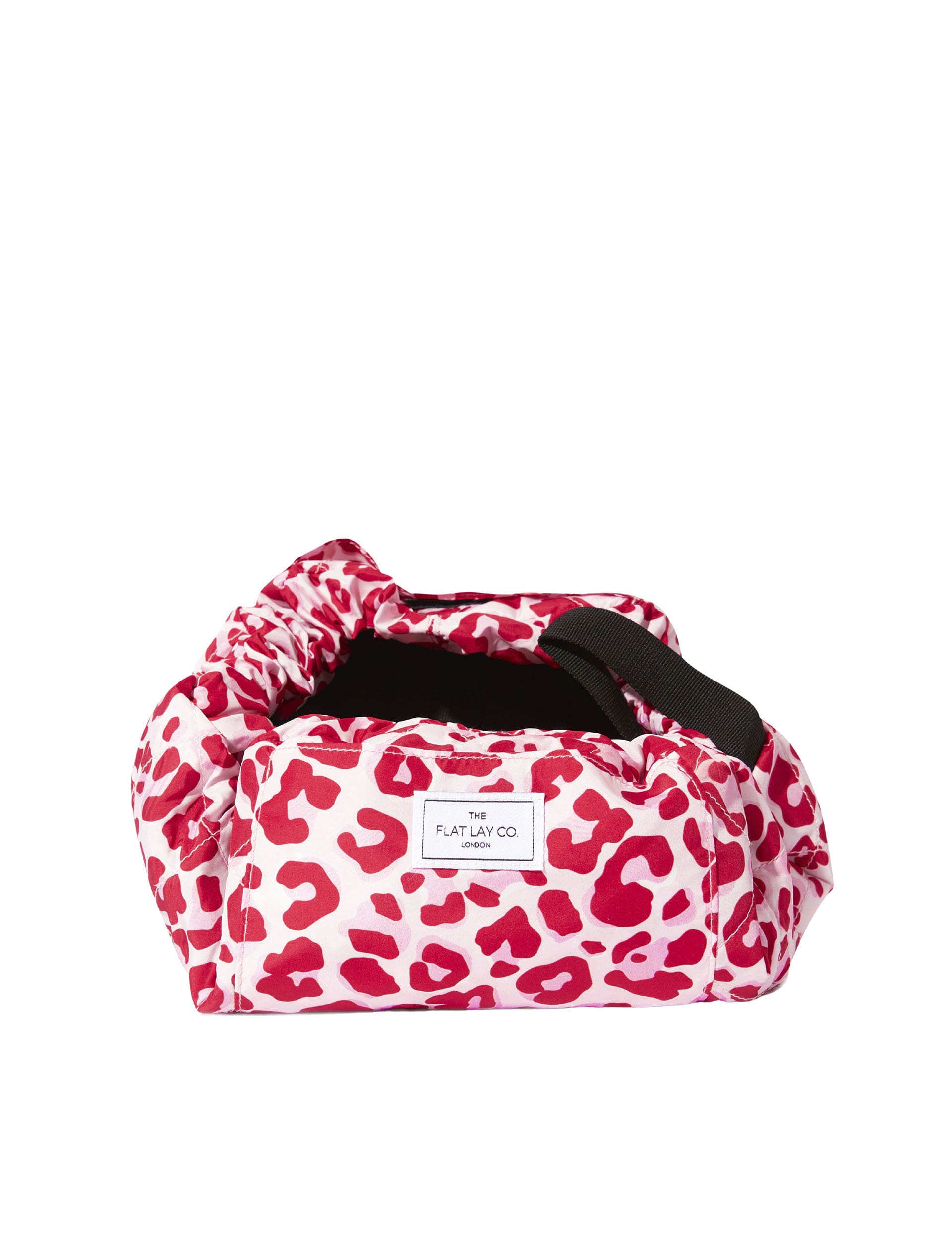 The Flat Lay Co. makeup bag Pink Leopard 52cm, imported from the UK