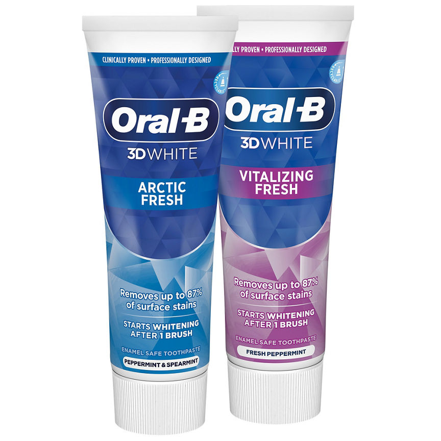 Oral-B 3D White Toothpaste Bundle