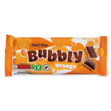Orange Chocolate Bubbly Bar with milk chocolate (British brand)