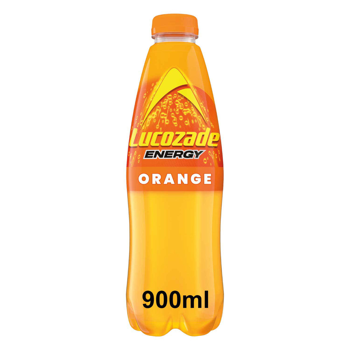 Orange flavoured energy drink, refreshing - British product