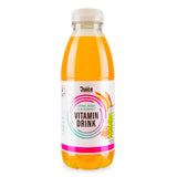 Orange mango and passionfruit vitamin drink, imported from the UK