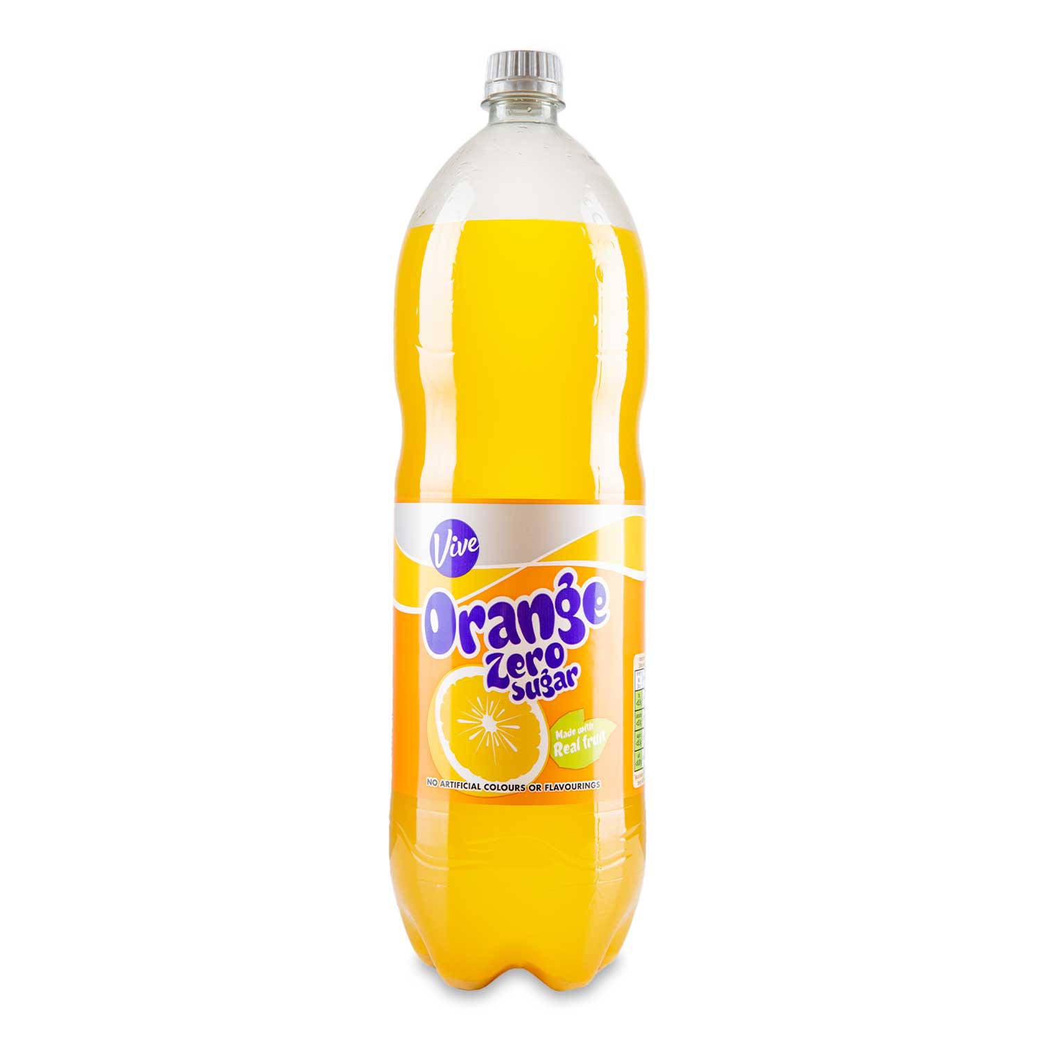 Orange Zero Sugar carbonated soft drink (British brand)