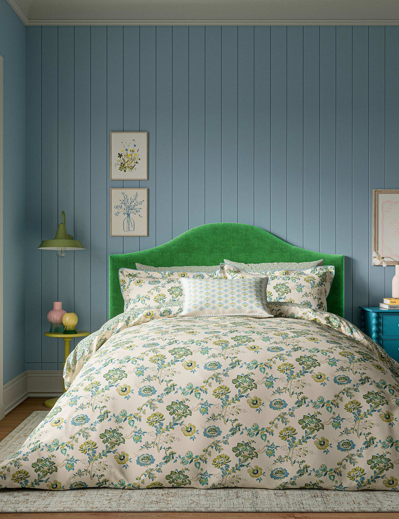 Land & Shore Orchard cushion large rectangular (British brand)