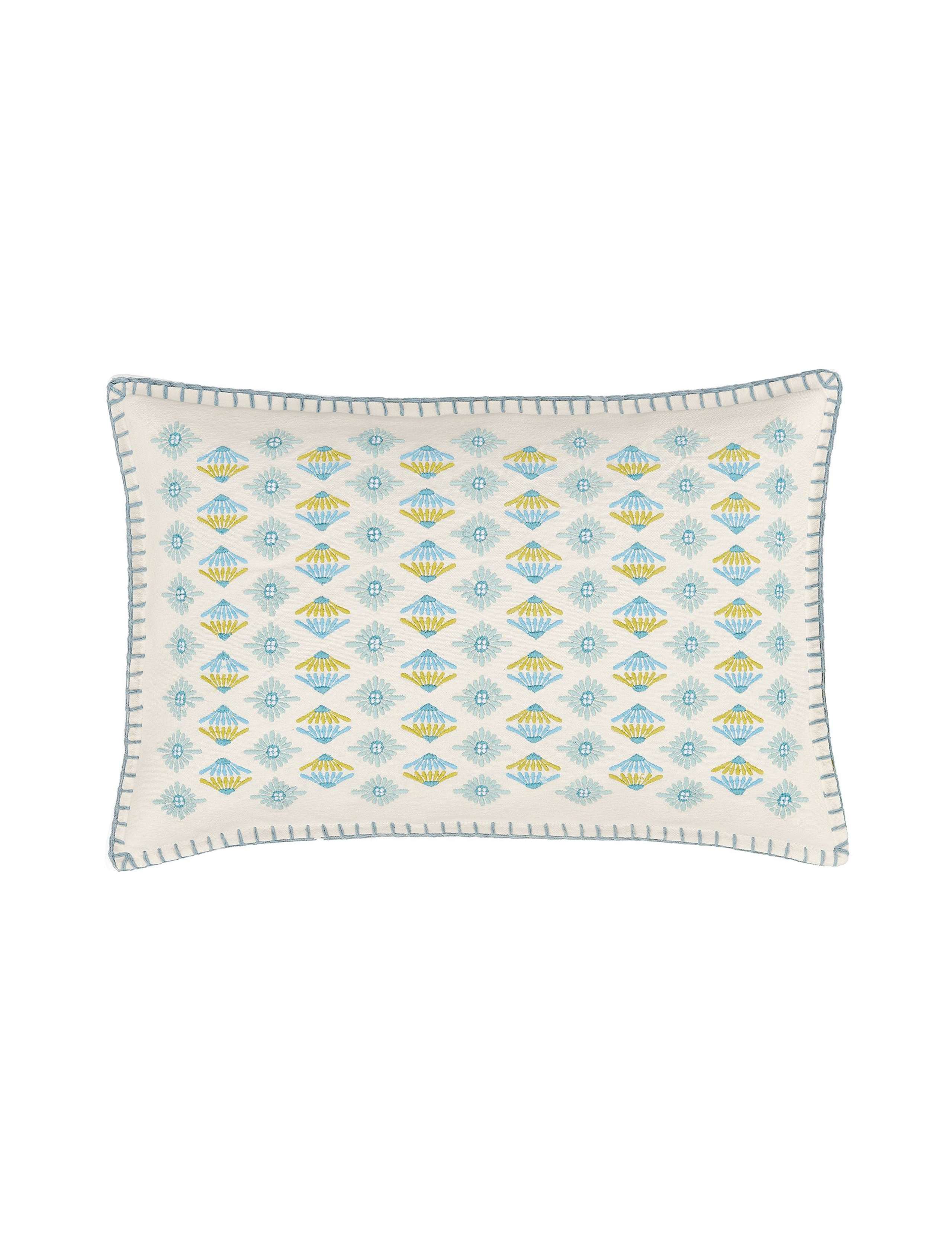 Land & Shore Orchard cushion large rectangular (British brand)