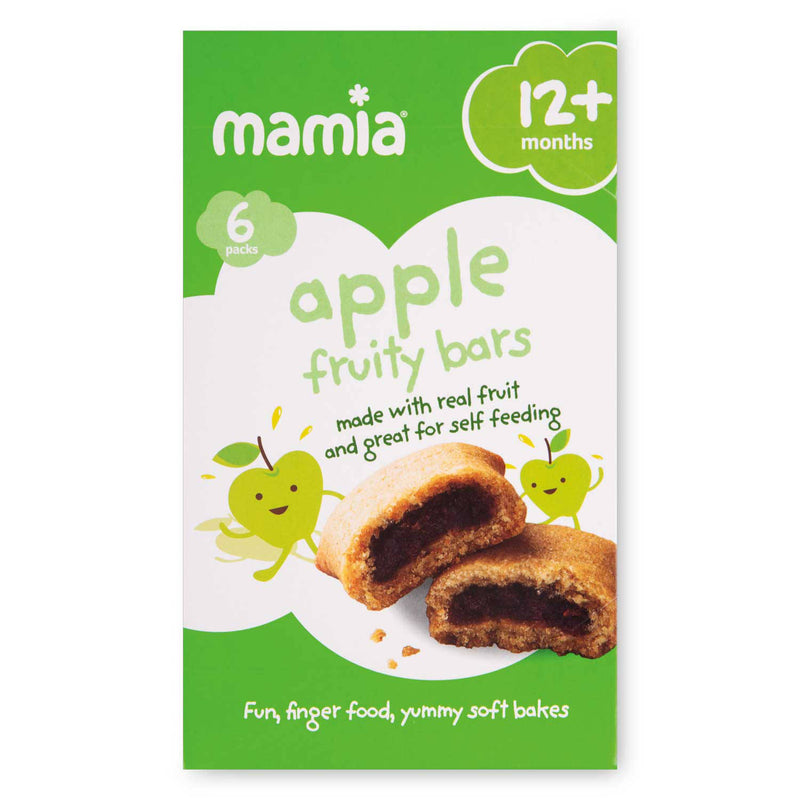 Organic apple fruity snack bars 6 pack, UK version