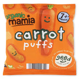 Organic carrot puffs baby snack, imported from the UK
