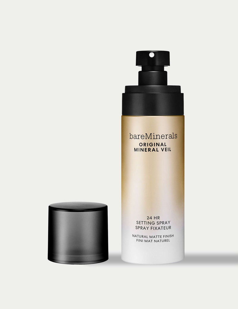 bareMinerals Original Mineral Veil 24hr Natural Matte Setting Spray 100ml, imported from the UK