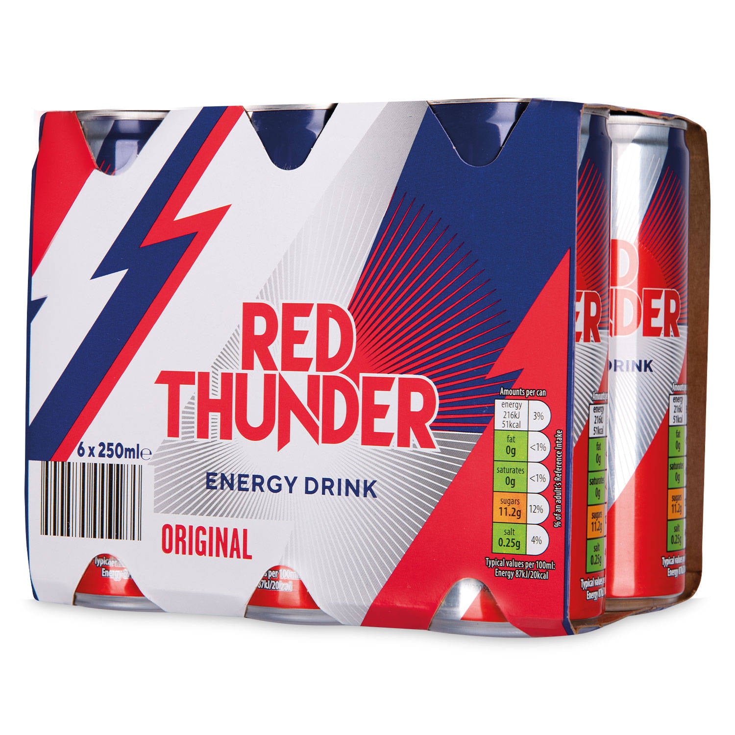Original Energy Drink 6 Pack (British brand)