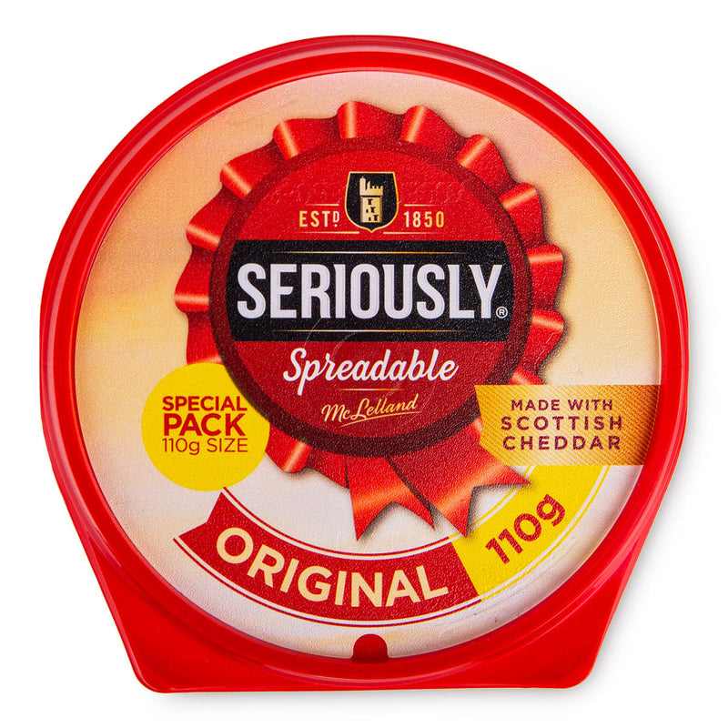Original spreadable cheese for sandwiches - British product