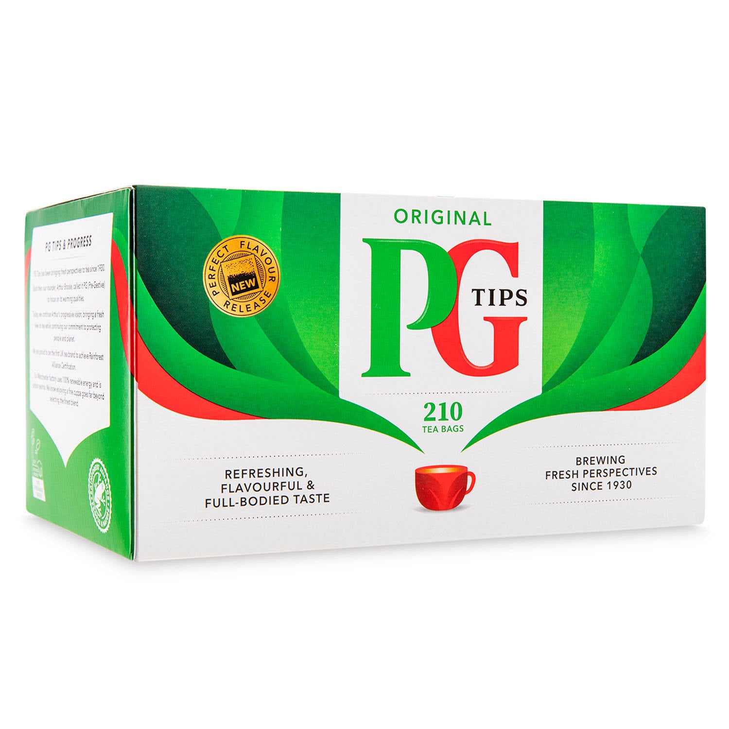 Original tea bags, large 210 pack, (British brand)