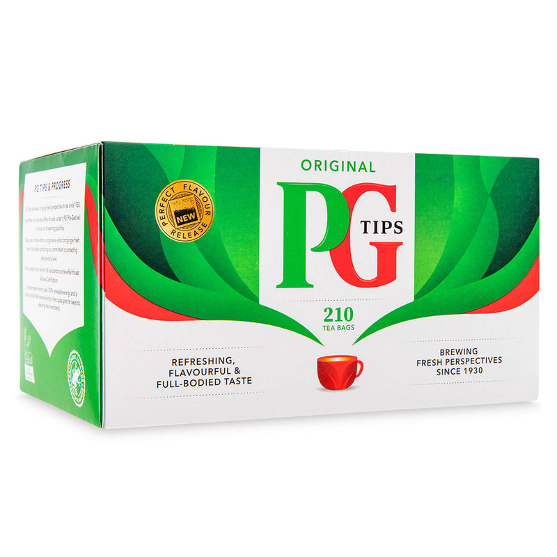 Original tea bags, large 210 pack, (British brand)