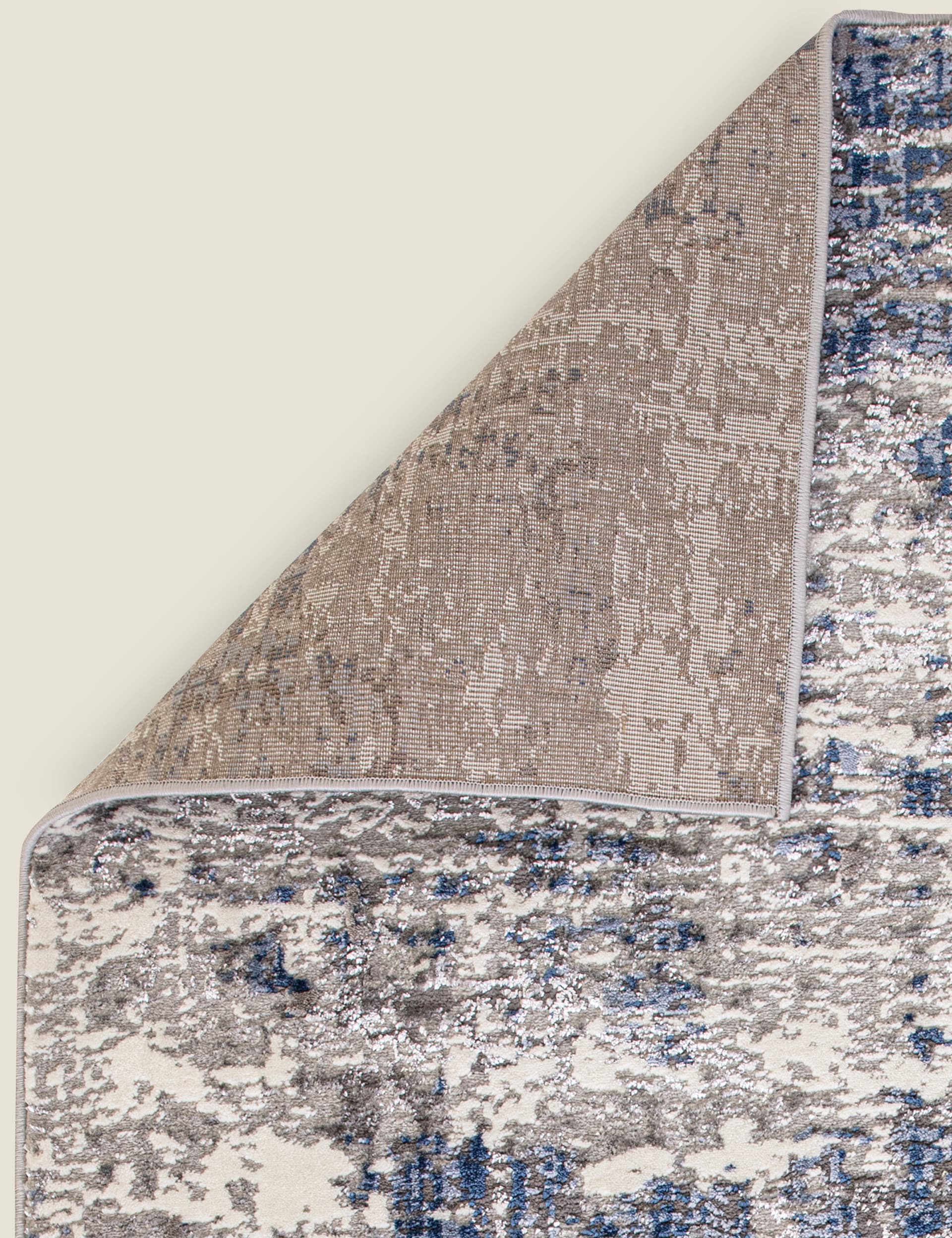 Asiatic Orion abstract metallic rug 120x170cm, UK version