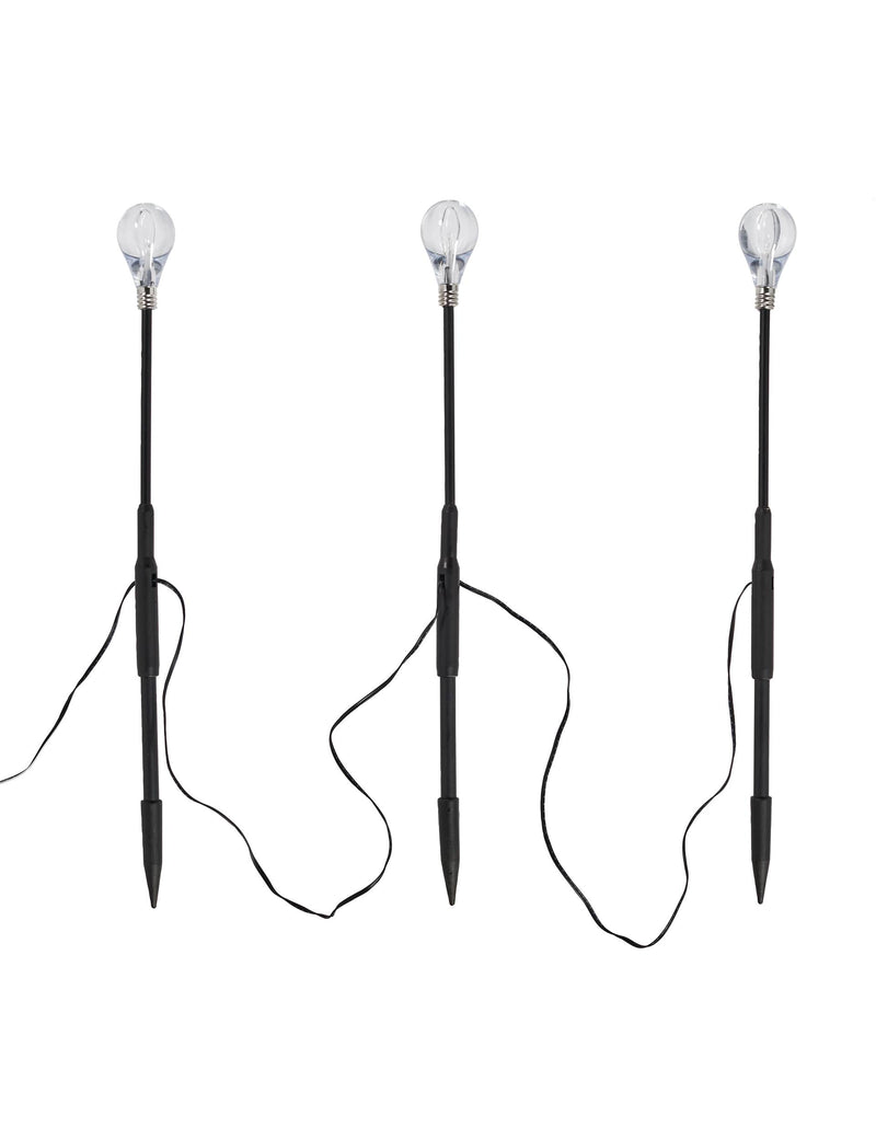 Outdoor solar pathfinder lights 150cm cable (British brand)