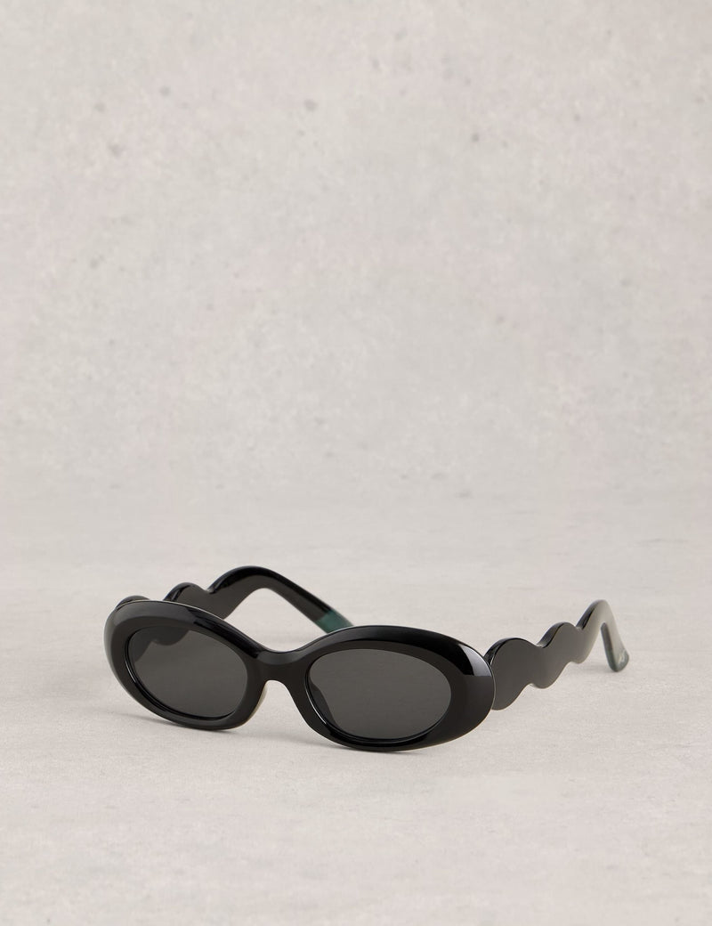 White Stuff oval chunky sunglasses - UK version