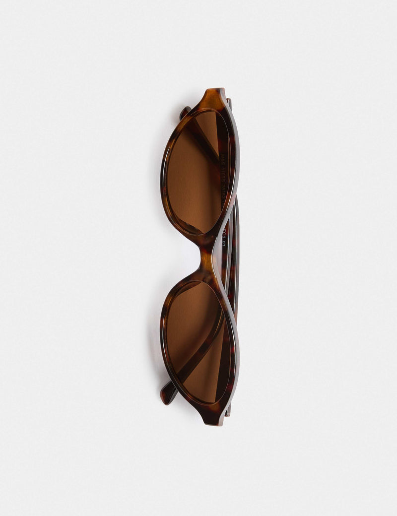 M&S oval lugged sunglasses tortoiseshell frames (British brand)