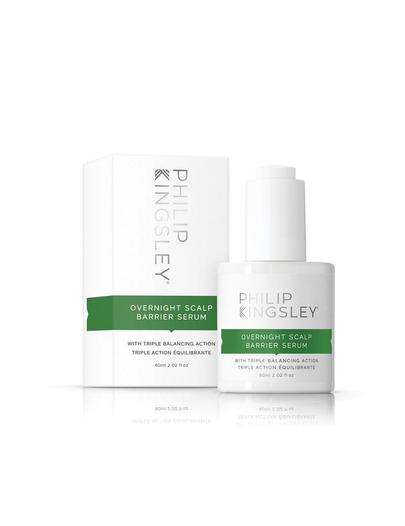 Philip Kingsley overnight scalp barrier serum with triple balancing action 60ml, imported from the UK