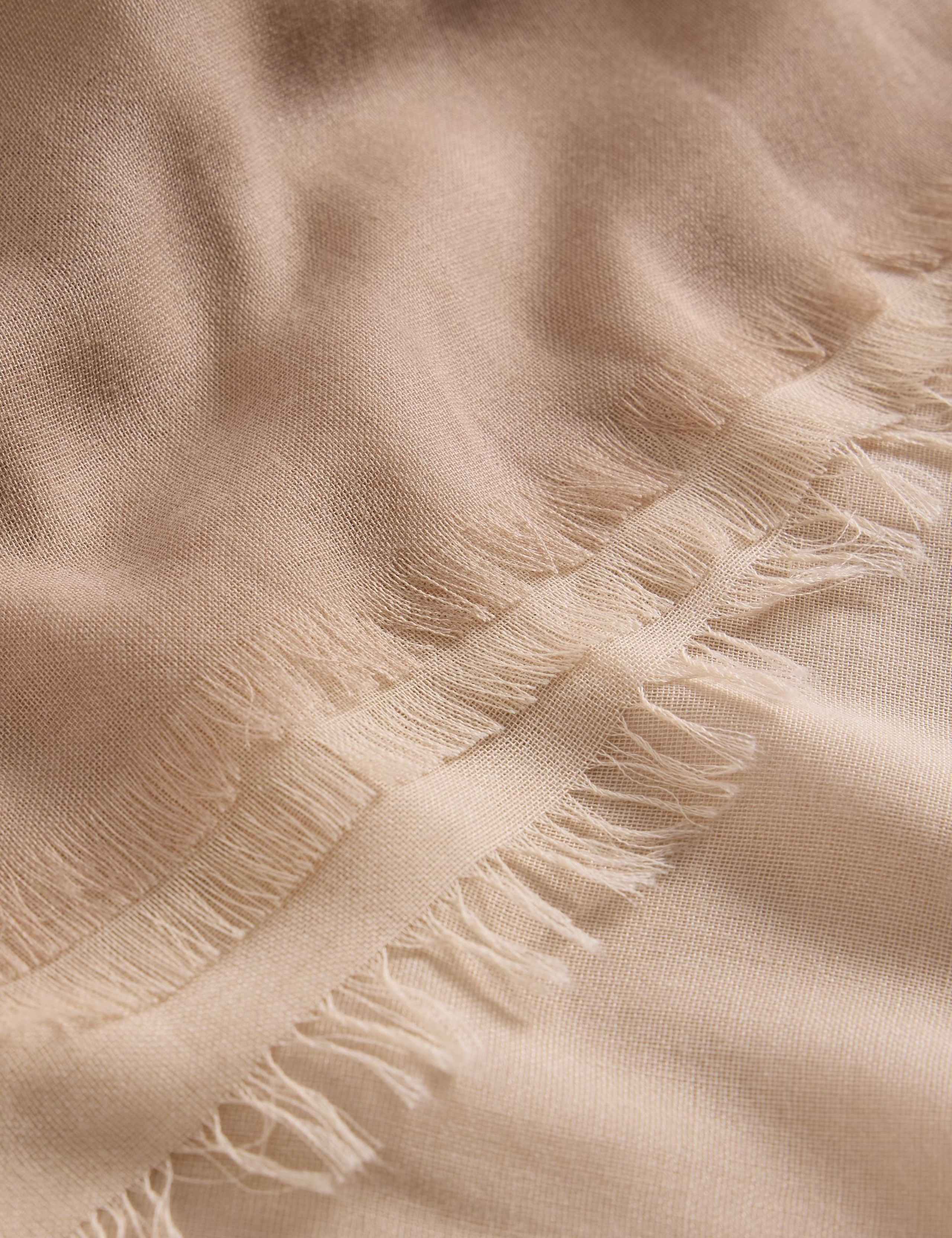 White Stuff fine knit oversized scarf (British brand)